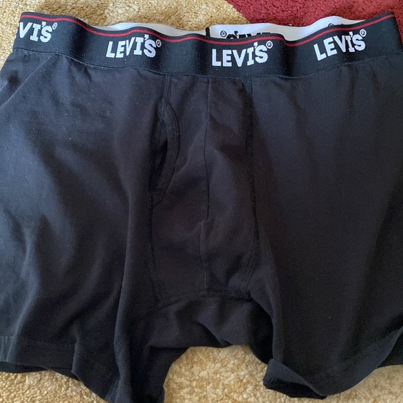 🌟Men’s: LEVI’S- Black Boxer Briefs: SZ XL (4 pack) NWOT - Picture 2 of 4
